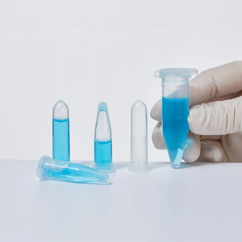 Manufacturer Supply Real Time PCR Tube 0.1ml 0.2ml 8 Strip PCR Tubes