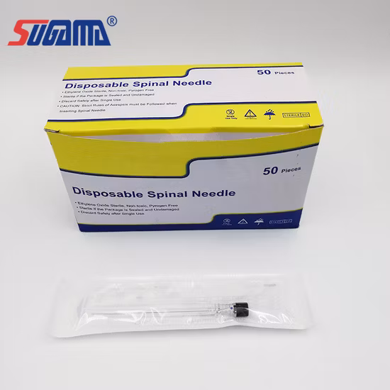 Spinal Epidural Anesthesia Needle for Lumbar Puncture