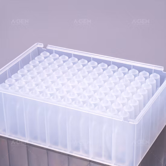 0.5ml 96 Well Microplate Square Deep Well Plate for Kingfisher (sterile and low retention)