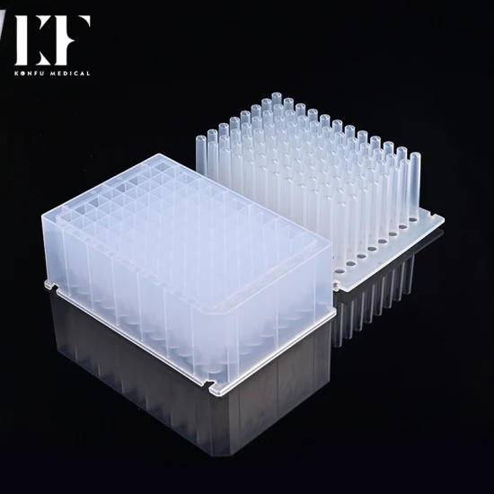 Dnase/Rnase/Pyrogen/Human DNA Free Sterile Plastic 96 Magnetic Tip Comb