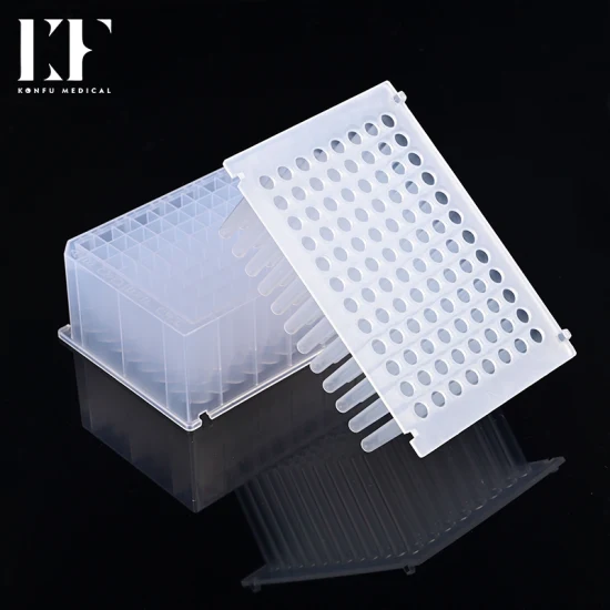 Good Chemical Compatibility Sterile 96 Lab Tip Comb Suitable for Automatic Machines for Laboratory Liquid Storage